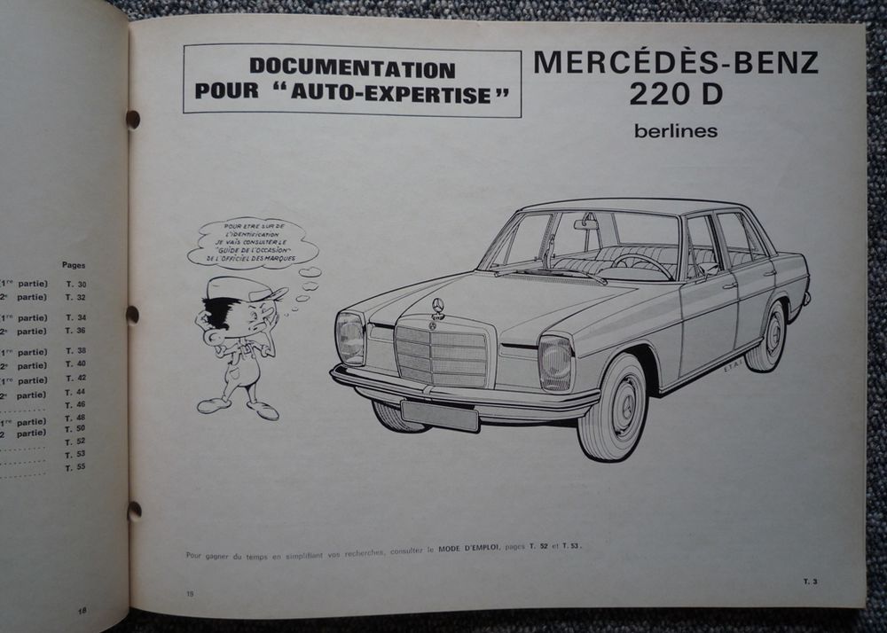 MERCEDES-BENZ 220 D - Revue auto expertise 