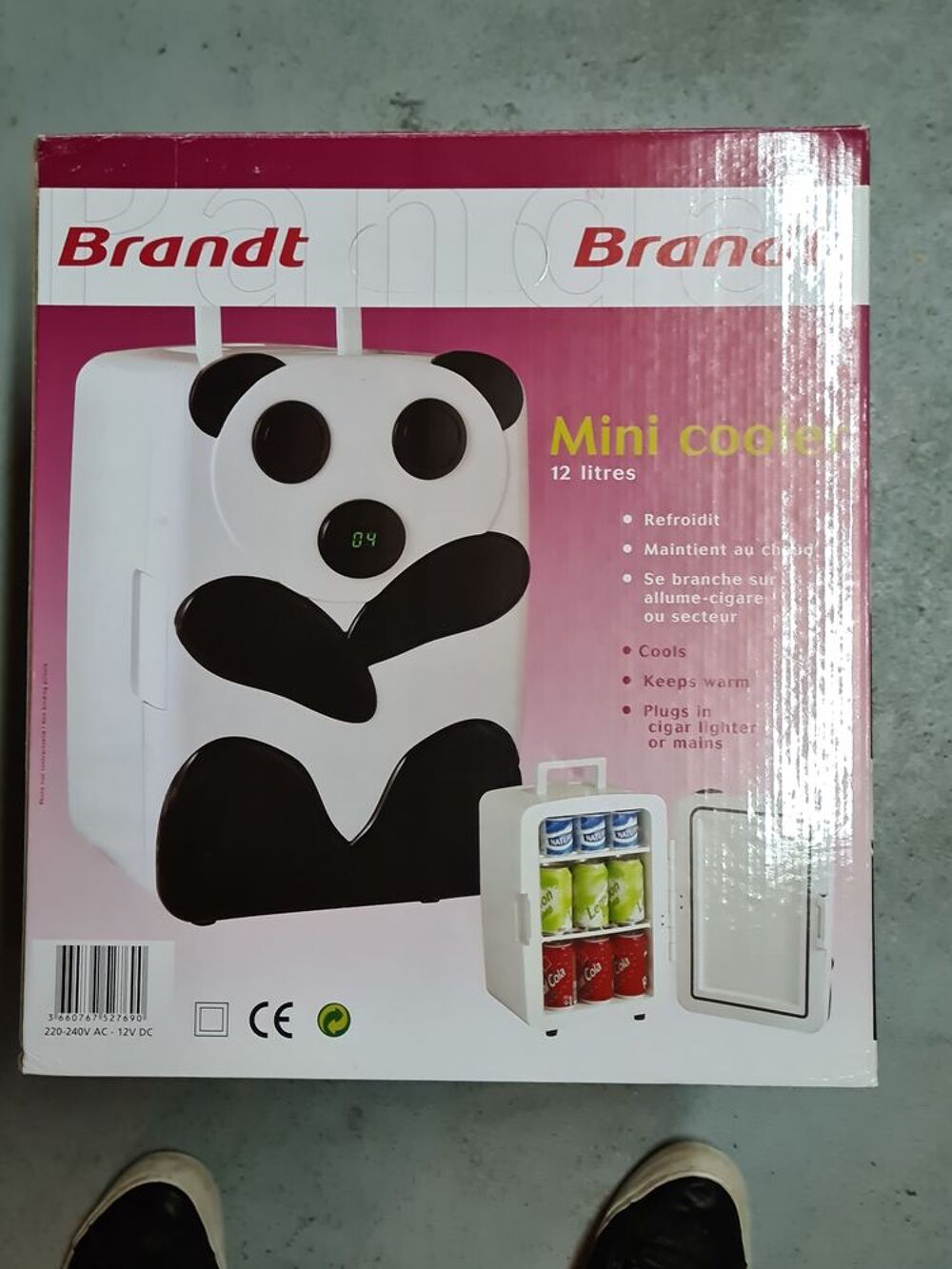 Mini Frigo Panda Brandt neuf Electroménager