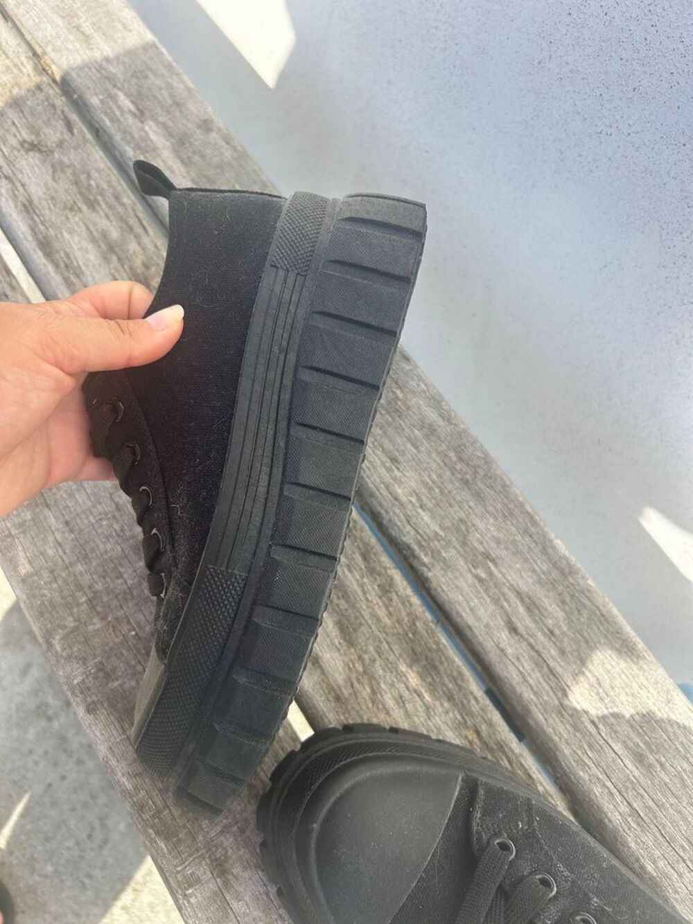 baskets noir Chaussures