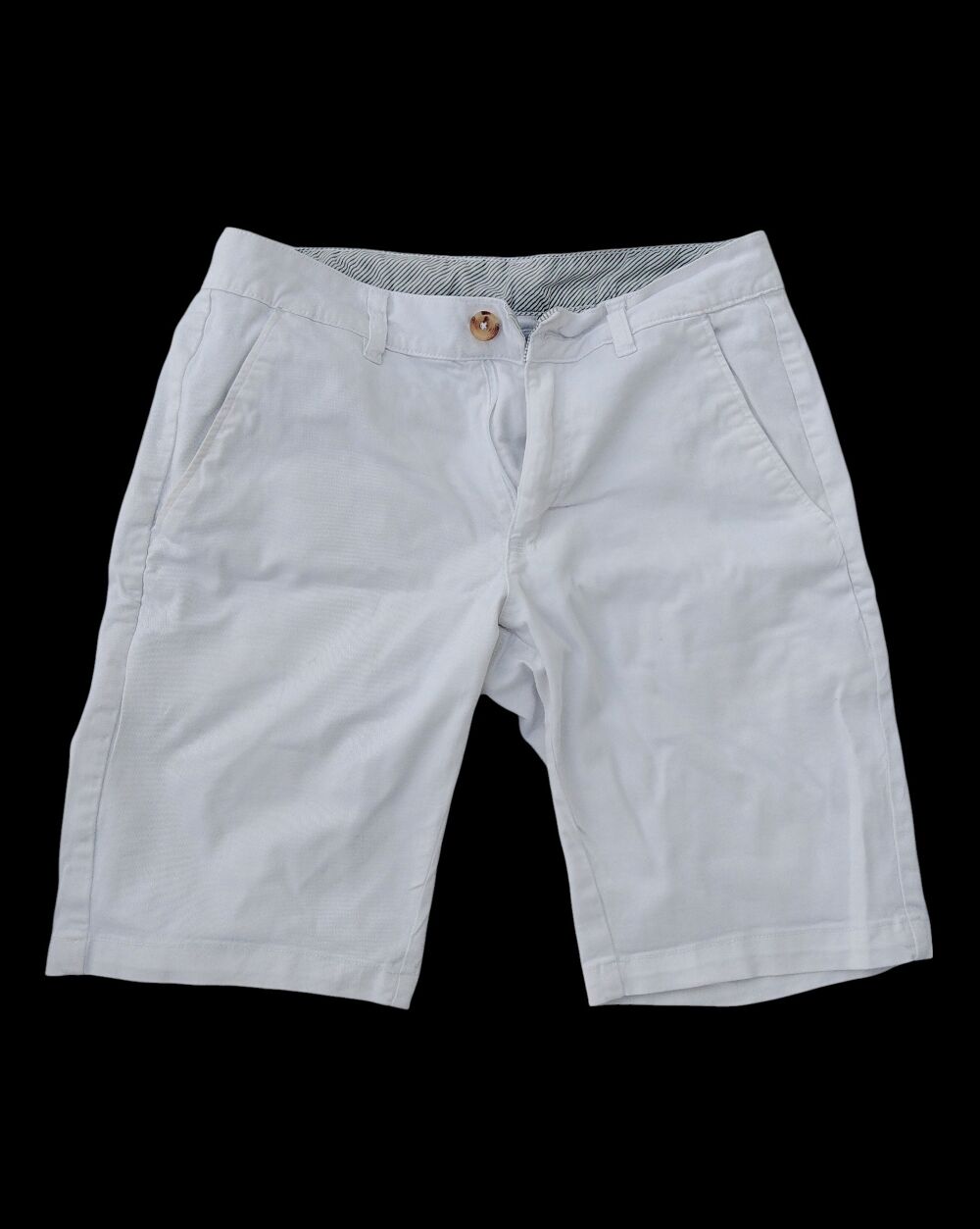 Short Chino Homme ? Decathlon MW500 ? Blanc ? Taille 40 Vêtements