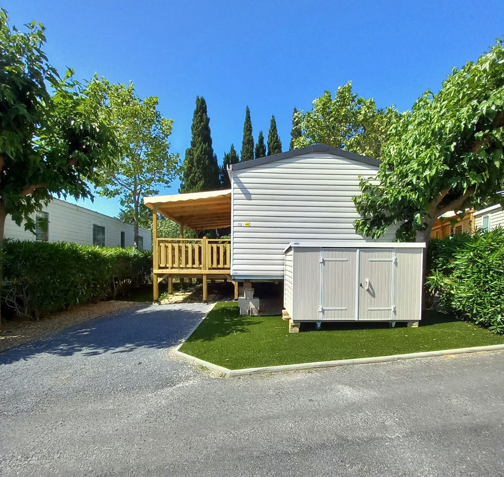 Mobil home 38 m2 Jardin