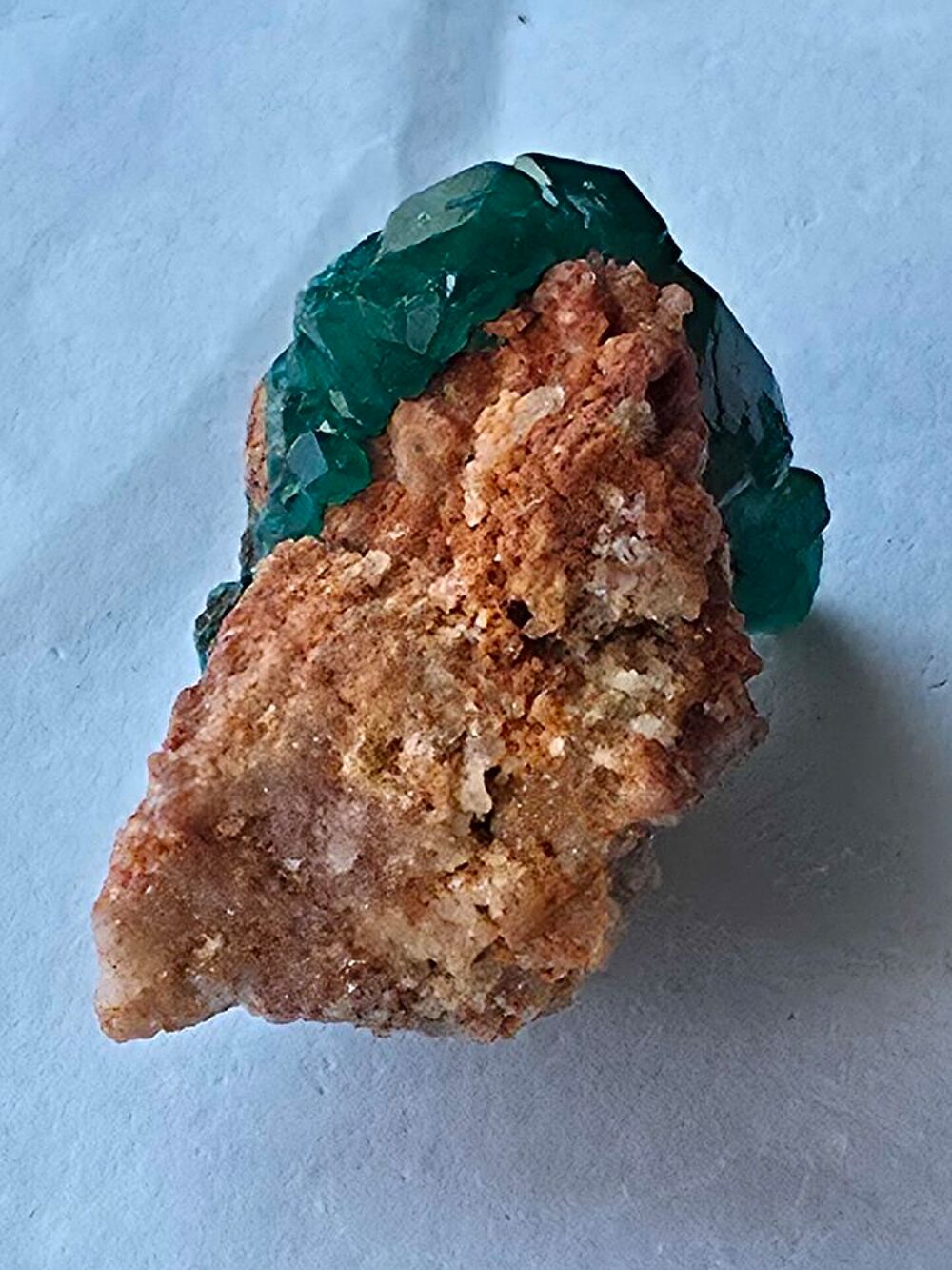 Cristaux de Dioptase Verte sur Gangue-Collection (12g) 