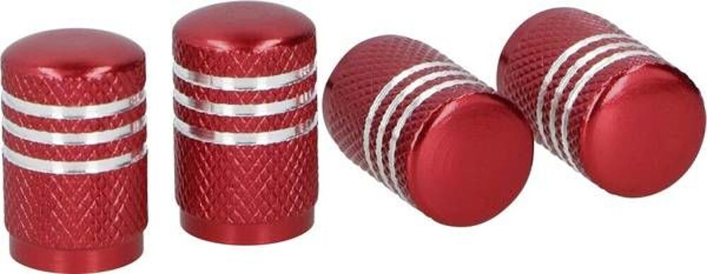 Lot de 4 bouchon de valve aluminium Dunlop NEUF Vélos