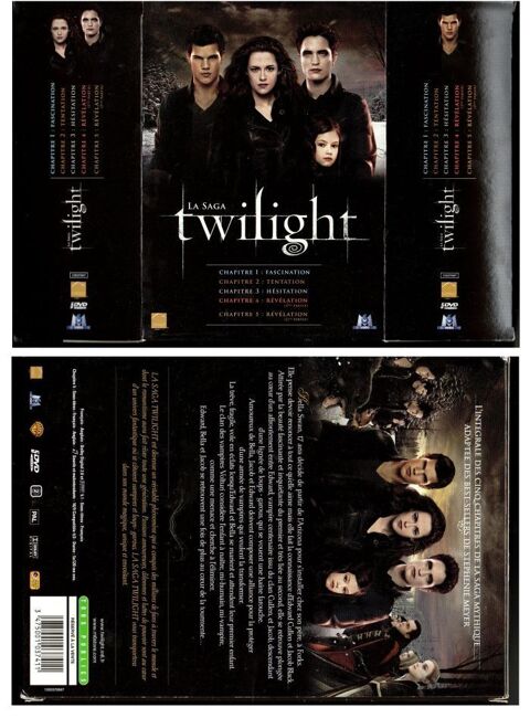 Twilight: Chapitres 1 à 5 - Coffret 5 DVD 25 Cabestany (66)