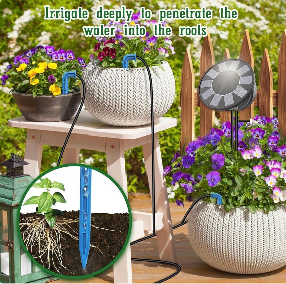 Kit Arrosage Automatique pour Int&eacute;rieur et Exterieur Balcon Jardin