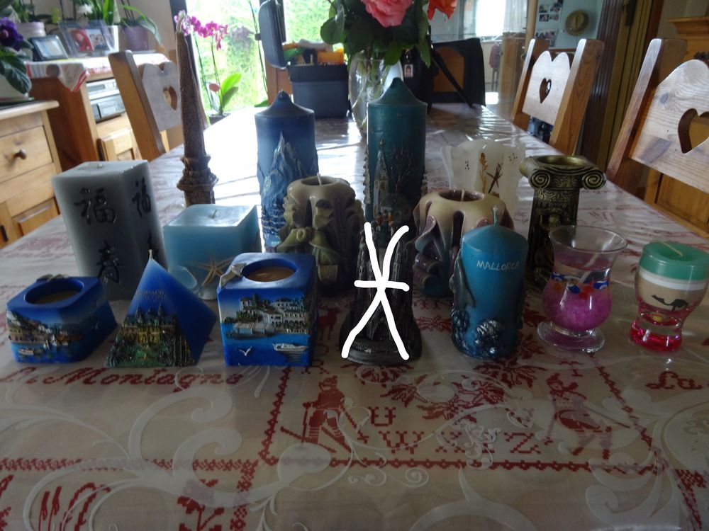 bougies des vacances Décoration