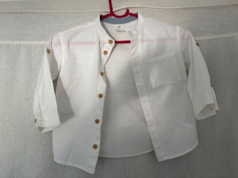 Chemise blanche H&M 86cm Trignac (44)