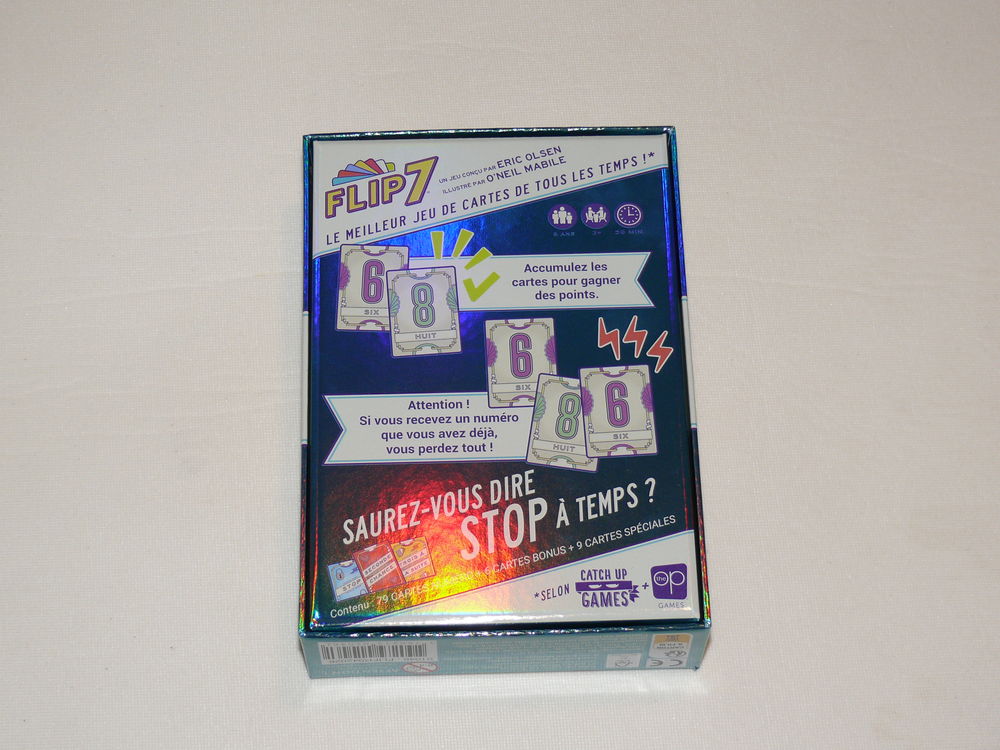 Jeu de cartes : "Flip 7" Jeux / jouets