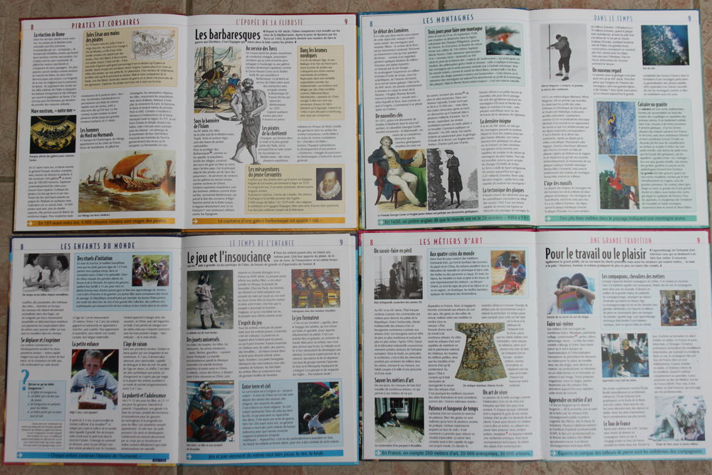 4 Livres Edition Atlas des juniors Livres et BD