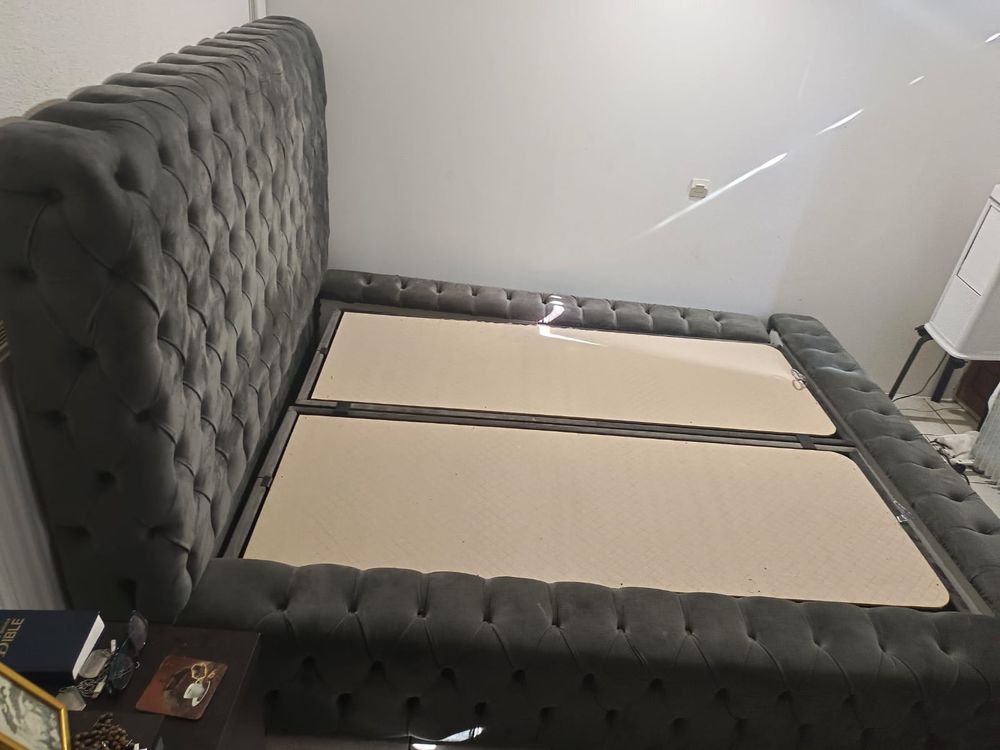Lit coffre + Matelas Meubles