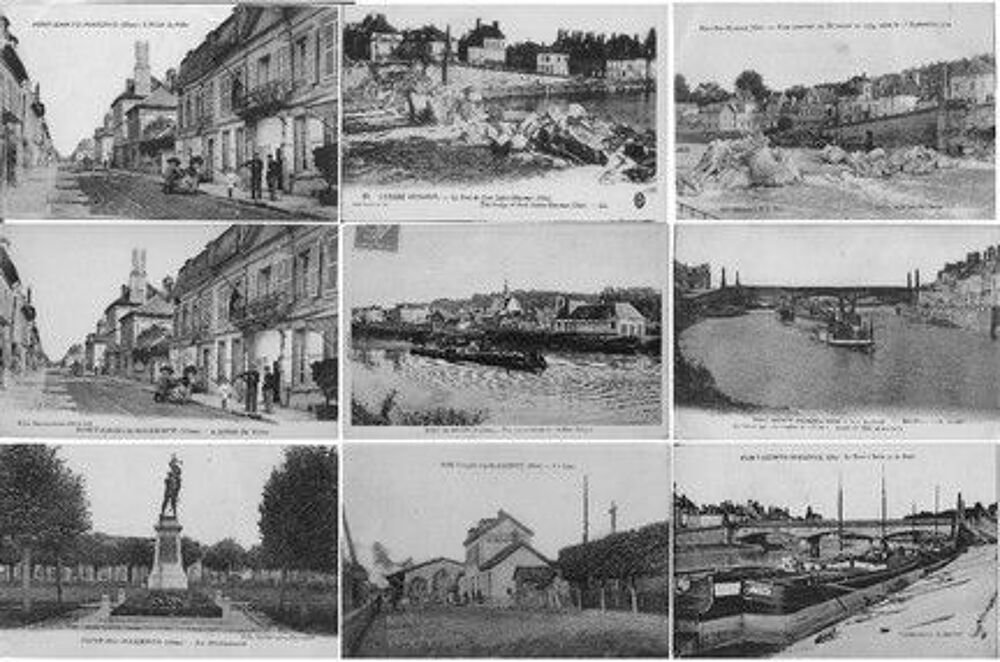 CARTES POSTALES Anciennes PONT SAINTE MAXENCE( 60 ) 