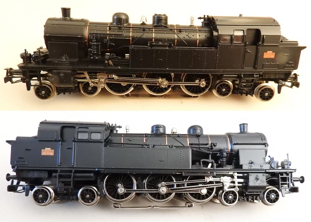 Echelle HO - M&auml;rklin Loco vapeur type 232 TC 414 ref 3107 