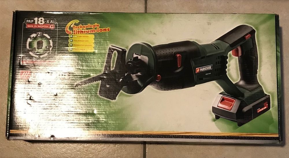 Scie Sabre sur batterie Bricolage