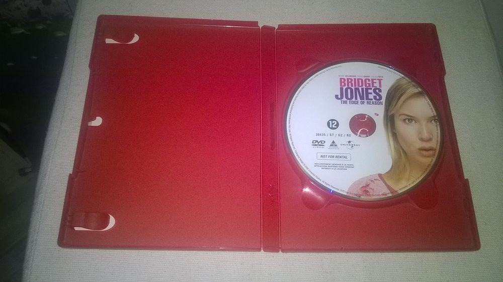 DVD BRIDGET JONES, L'AGE DE RAISON
Beeban Kidron
2007
Exc DVD et blu-ray