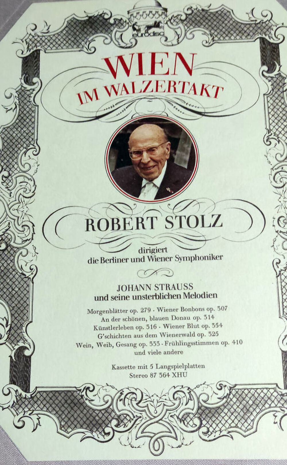 Strauss Wien im Walzertakt CD et vinyles
