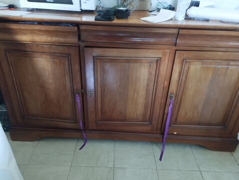 Bahut trois portes en merisier massif 140 Alfortville (94)