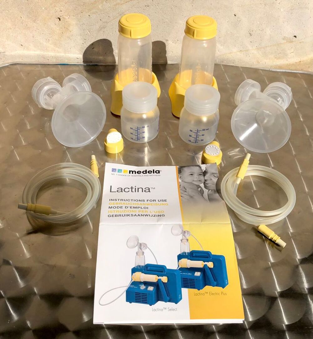 Set double pour allaitement MEDELA. Puriculture
