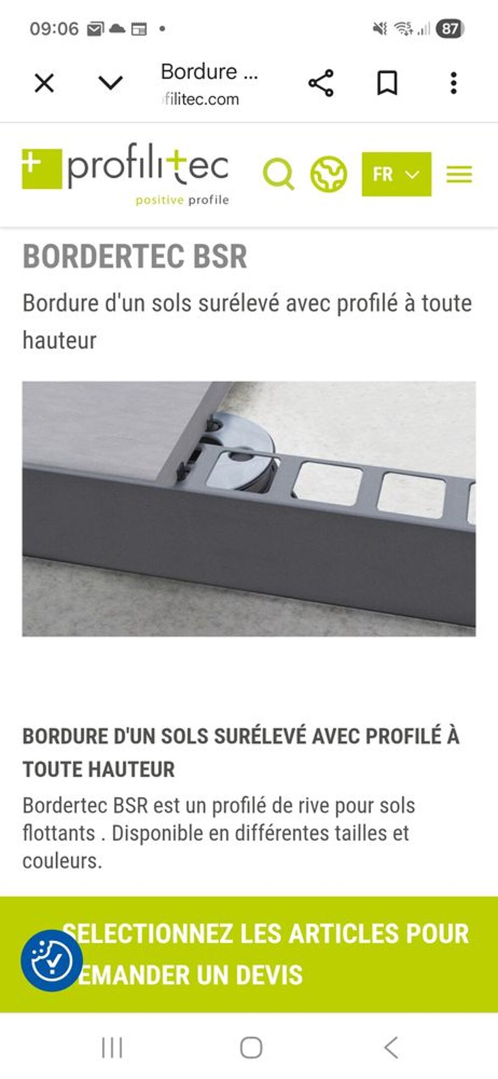 Bordures aluminium ext&eacute;rieur Bricolage