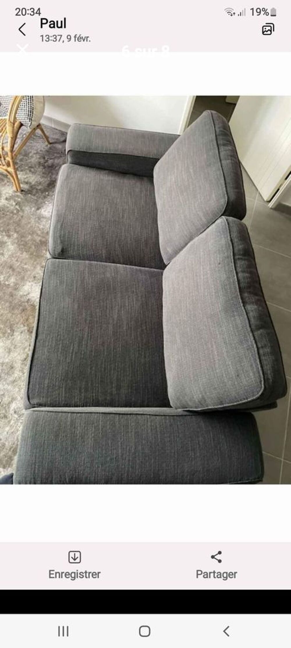 CANAPE KIVIK LEJDE 2/3 places hyper confort 190 cm
Meubles