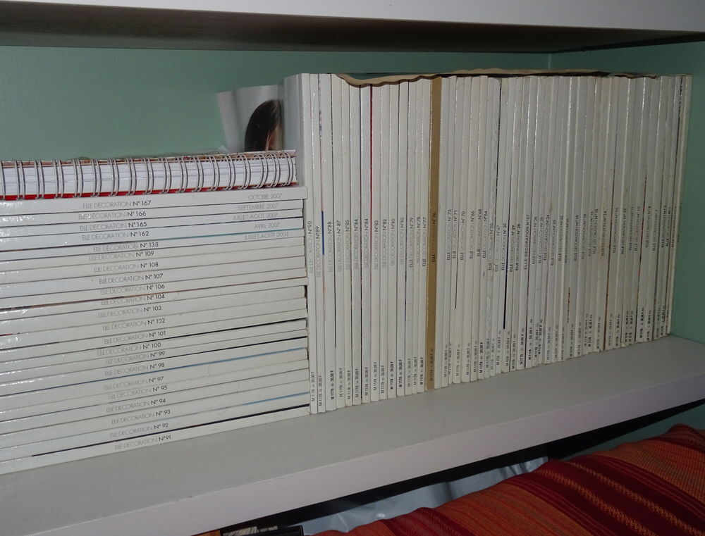 Collection anciens magazines ELLE DECO Livres et BD