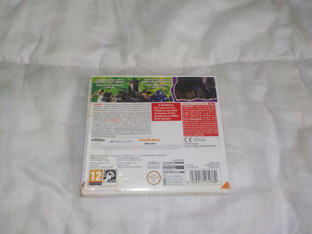 Jeu tortue ninja Consoles et jeux vidéos