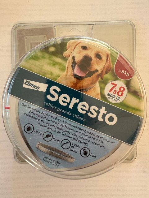 : Collier Seresto pour grands chiens (plus de 8 kg) 49000 Angers