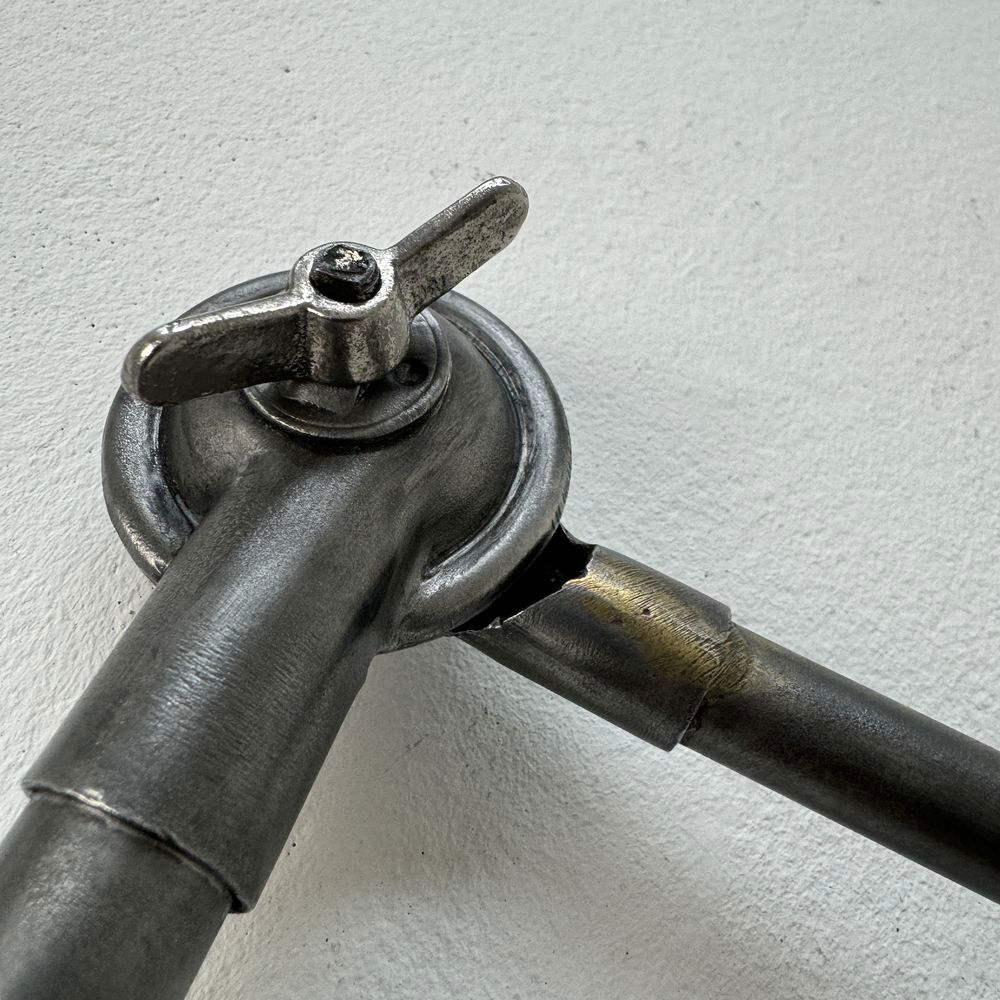 ANCIENNE GRANDE APPLIQUE INDUSTRIELLE "&nbsp;SIS&nbsp;" 
D�coration