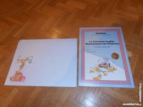 Lot de 2 diplômes (45) 3 Tours (37)