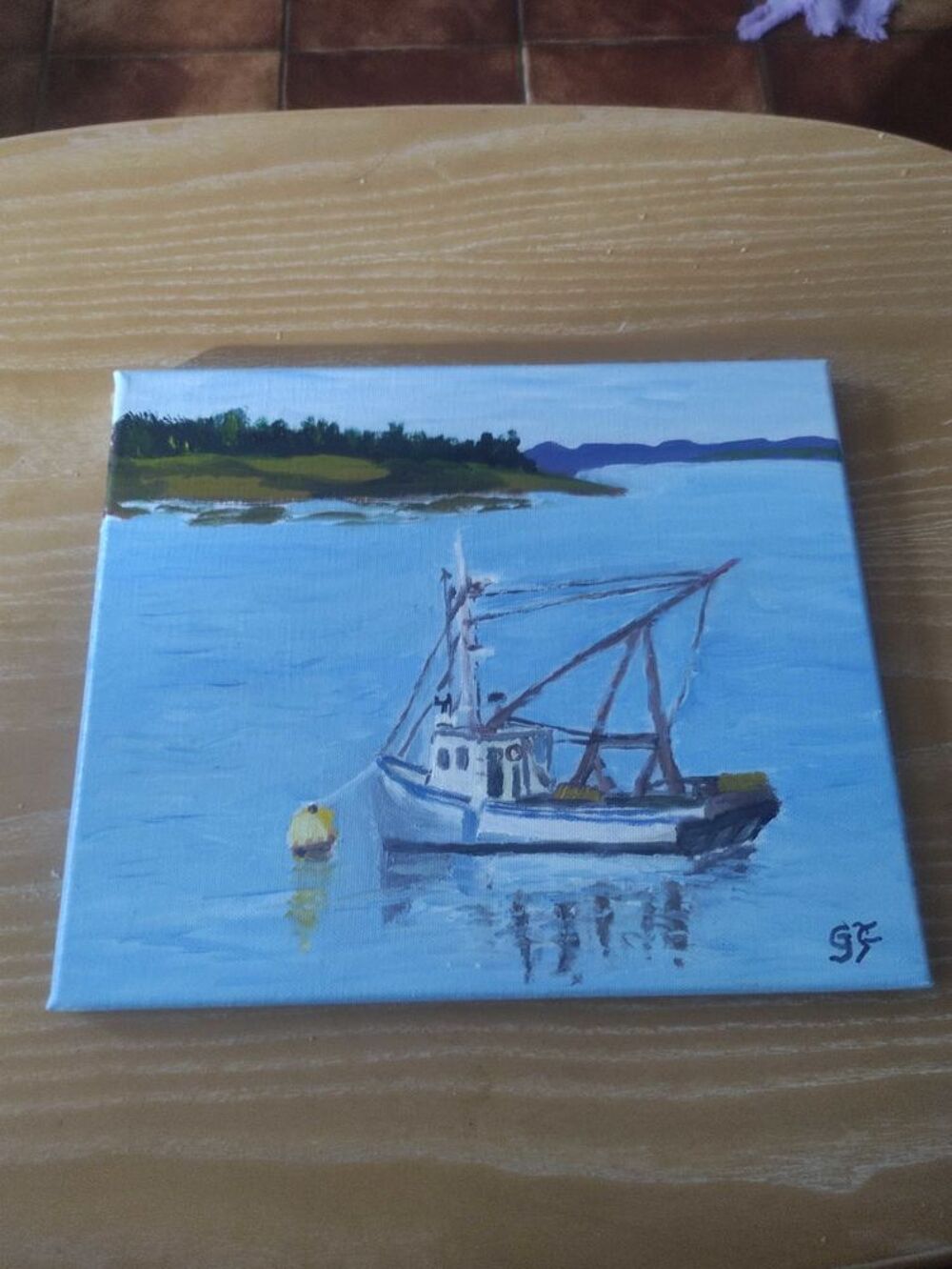 tableau crevettier au Qu&eacute;bec Décoration