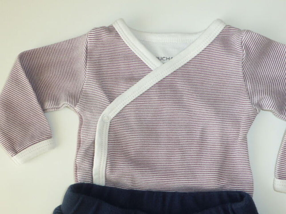 Petit Bateau ensemble jean pull body 3 mois Vêtements enfants