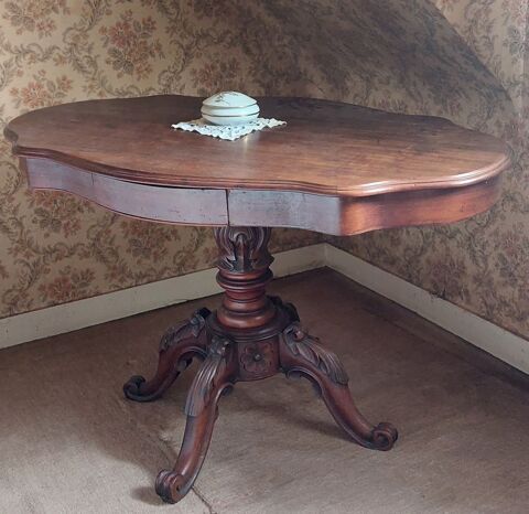 Guridon table violon 120 Quimper (29)