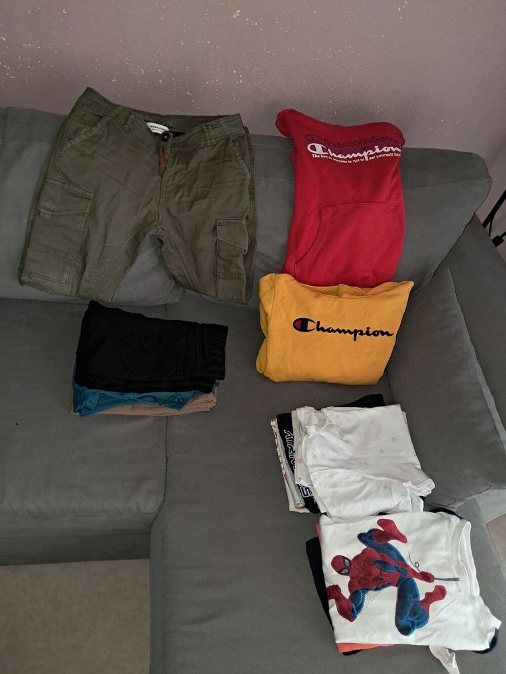 Lot v&ecirc;tements 10ans garcon Vtements enfants