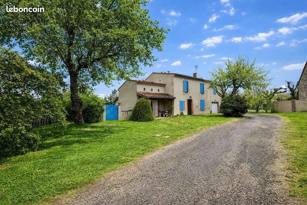Vente Maison Maison de caractère  170 m² à 30 min de Toulouse avec des en Cambounet-sur-le-sor