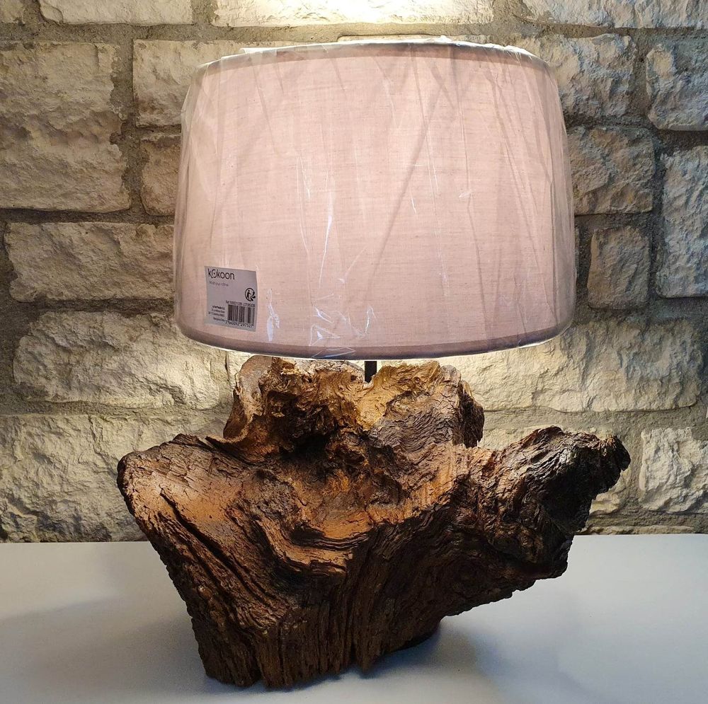 Lampe artisanale- NEUVE Décoration