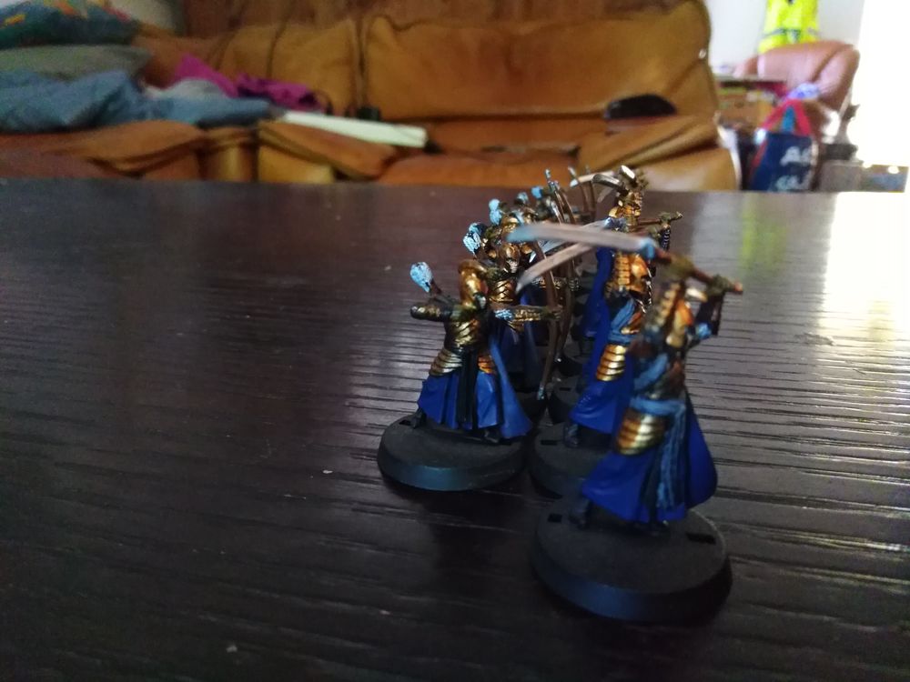 Figurine seigneur des anneaux - Arm&eacute;e elfs 
