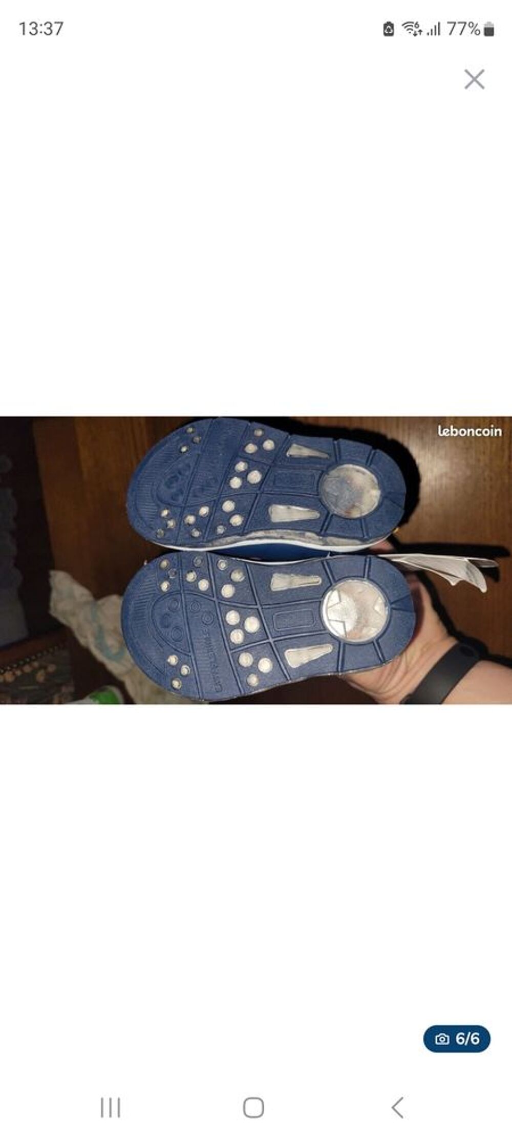 Bonjour je des baskette lumineuse neuve avec &eacute;tiquette Chaussures
