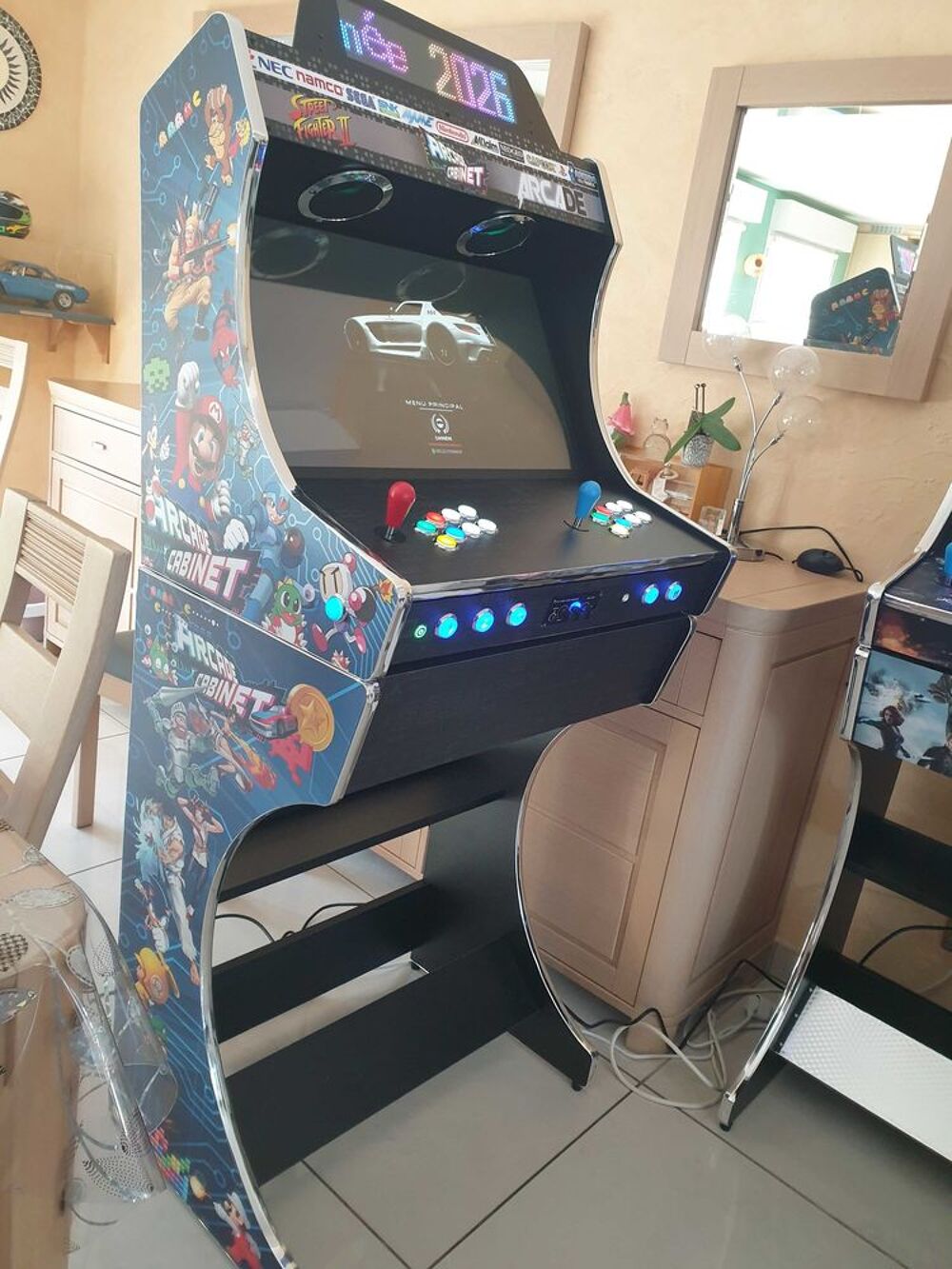 Borne+d'arcade+jeux+et+Flippers+grand+format+PC++&eacute;cran+27" Consoles et jeux vidéos
