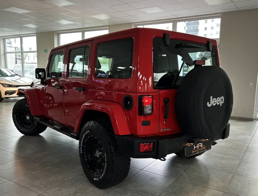 Wrangler 2.8 CRD 200 - 4x4 Command Trac Unlimited BVA Sahara 2017 occasion 59000 Lille