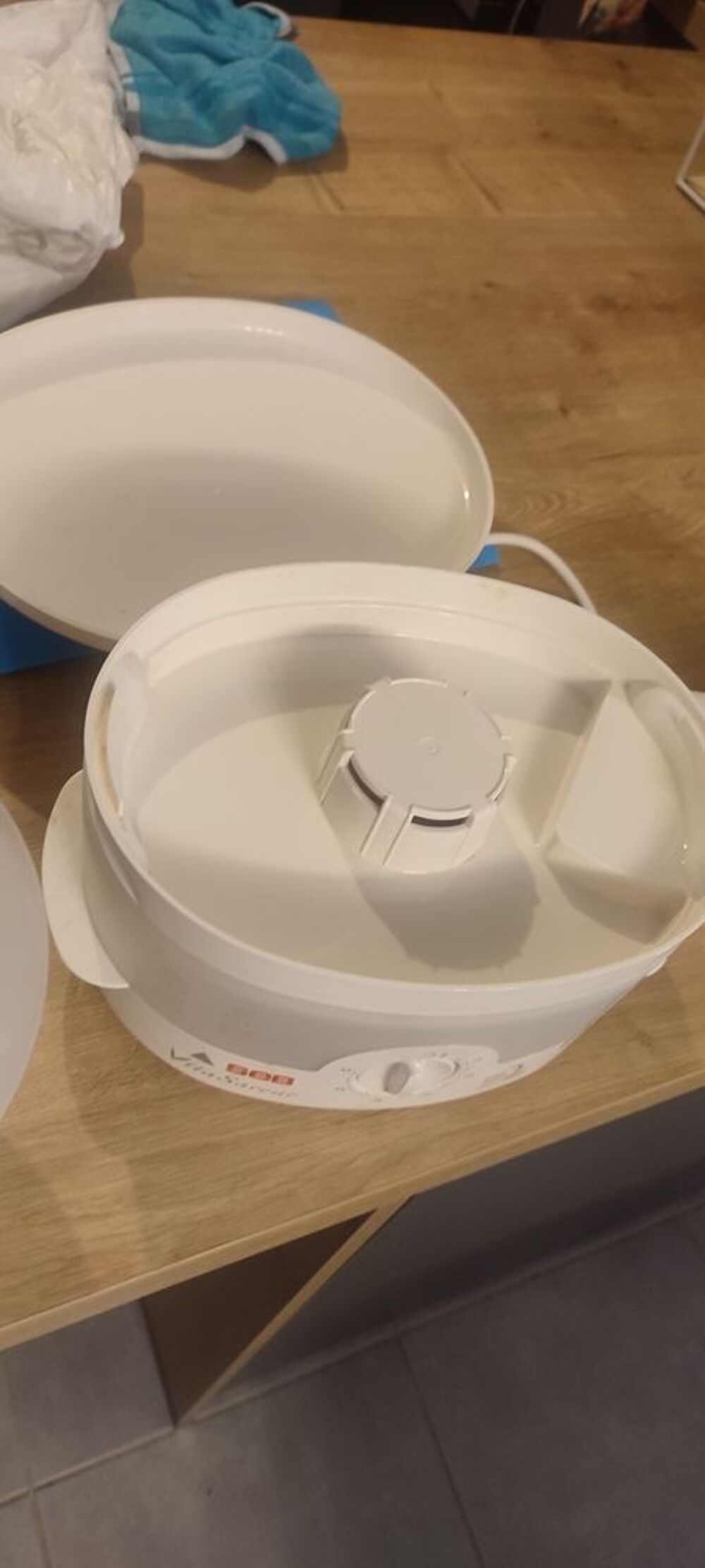 Cuiseur vapeur Seb blanc Electroménager
