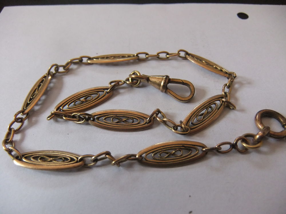 Collier plaqu&eacute; or Bijoux et montres