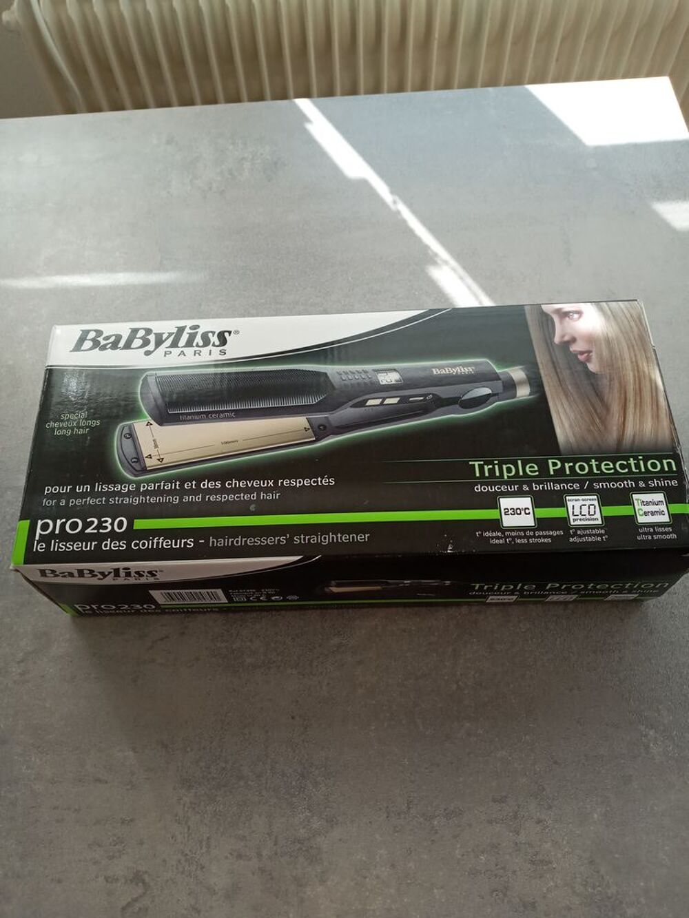 Lisseur triple protection Babyliss Electrom�nager