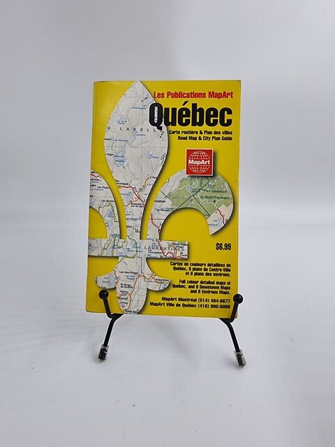 Livre Qu�bec : Carte Routi�re & Plan des Villes 1 Vulbens (74)