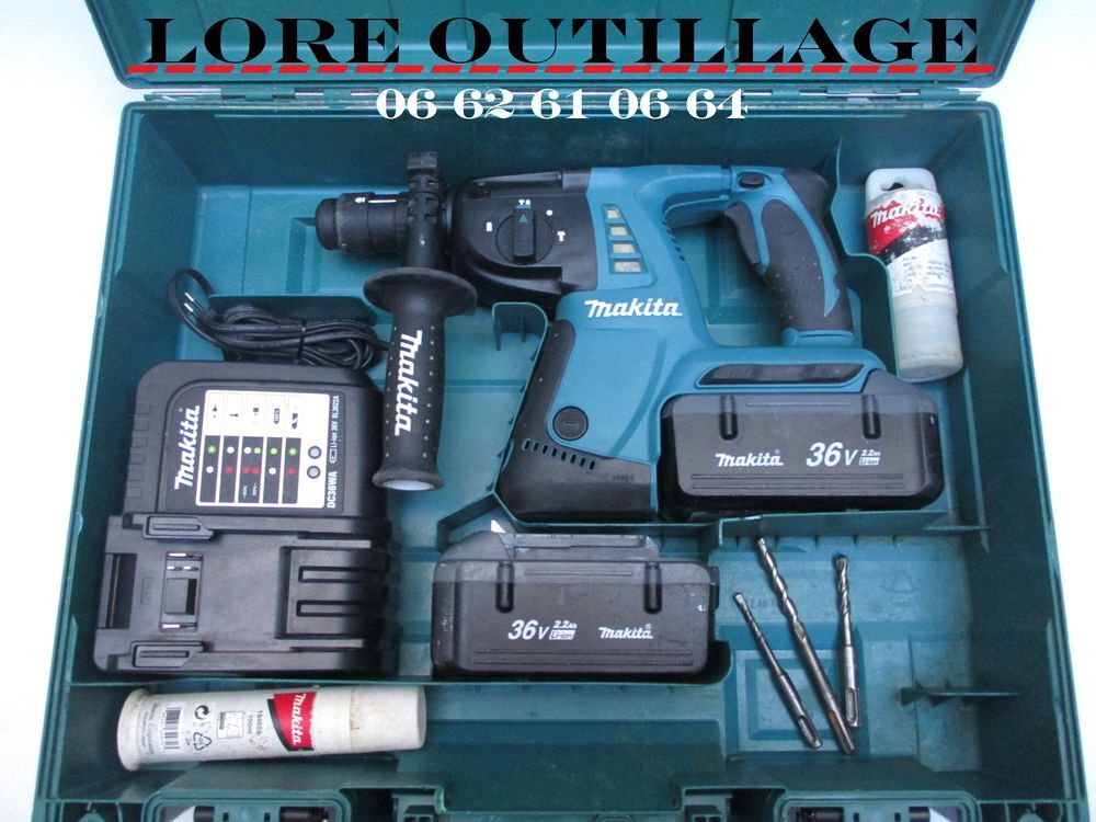 MAKITA BHR262T - Perforateur 36v Bricolage