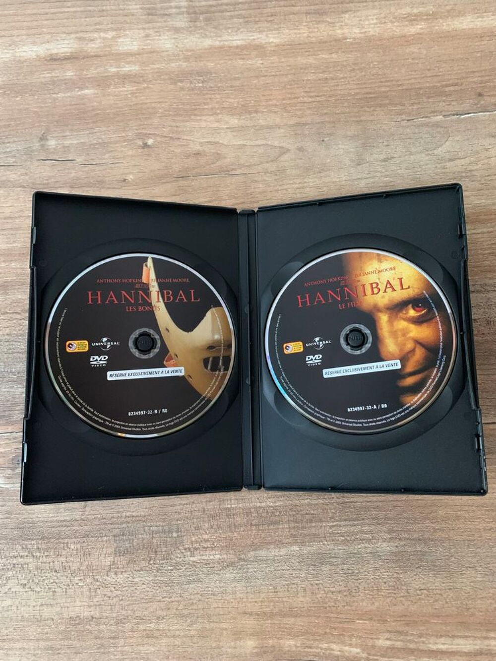 Coffret 2 DVD collector " Hannibal " DVD et blu-ray