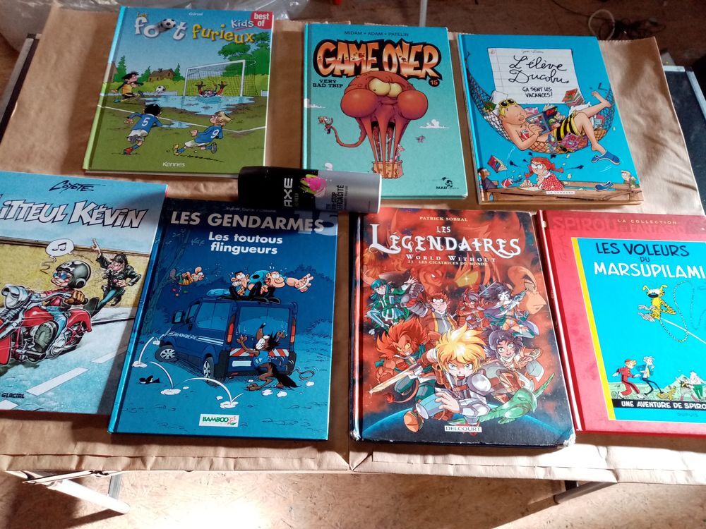Livre lot bd spirou voleurs du MARSUPILAMI Livres et BD