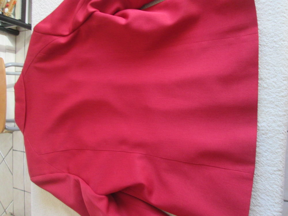 VESTE BLAZER FEMME ROUGE TAILLE 42 Vêtements