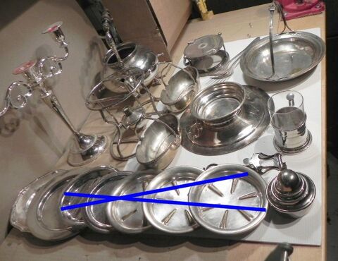 Lot d'argenterie et inox 35 Albi (81)