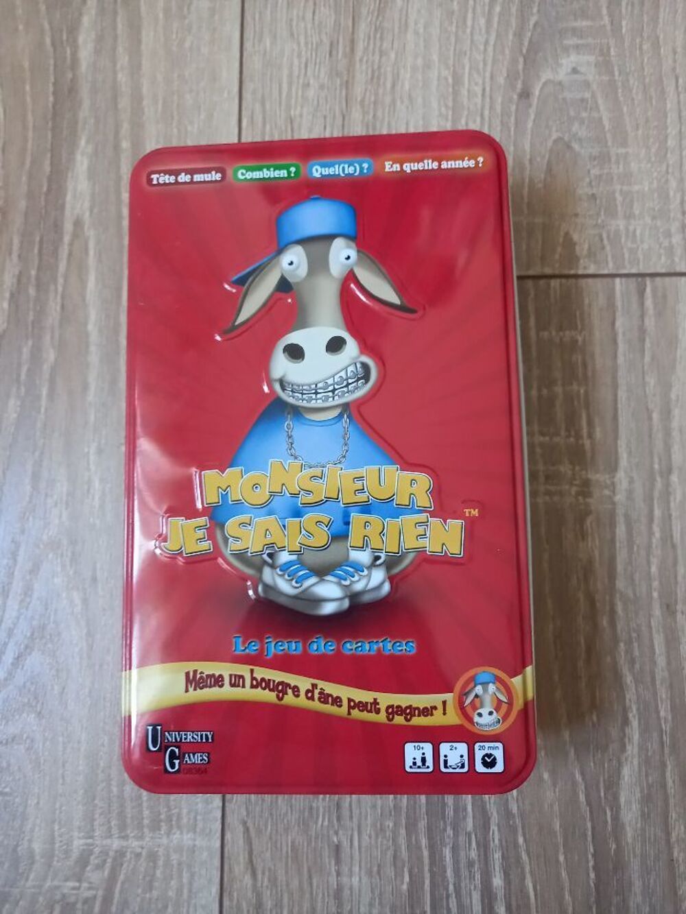 Jeu de soci&eacute;t&eacute; -Monsieur je sais rien- Jeux / jouets