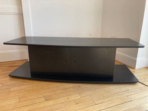 meuble de télé noir bois noir avec rangement intérieur 230 Metz (57)