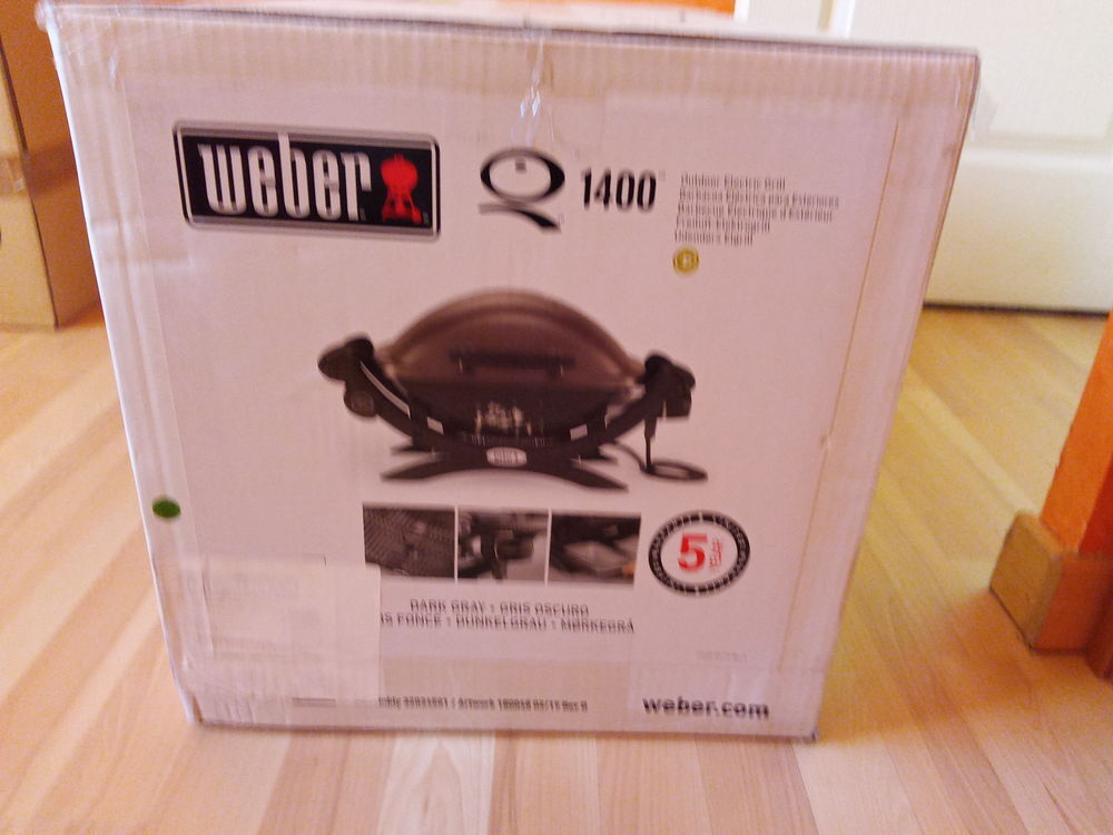 Barbecue &eacute;lectrique Weber Q1400 (Neuf) Electromnager
